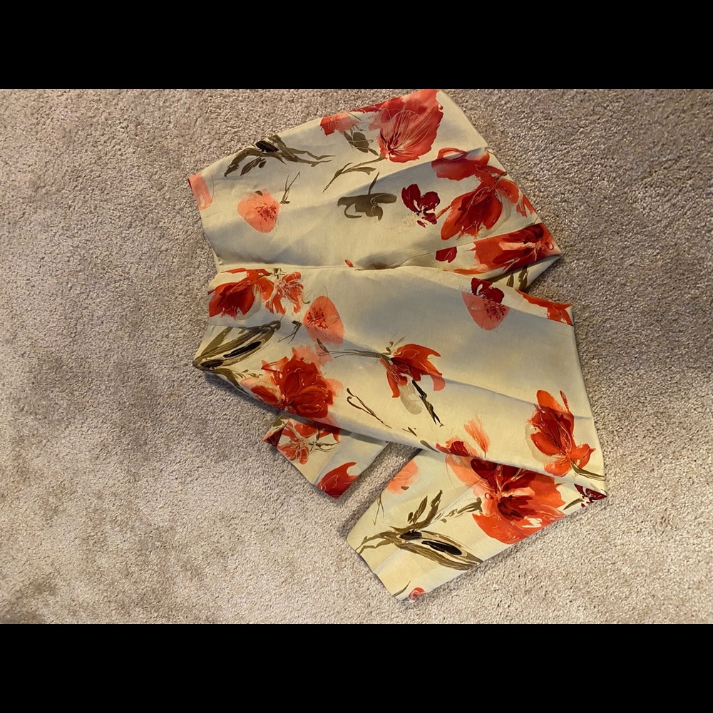 Dana Buchanan Linen/silk Pants